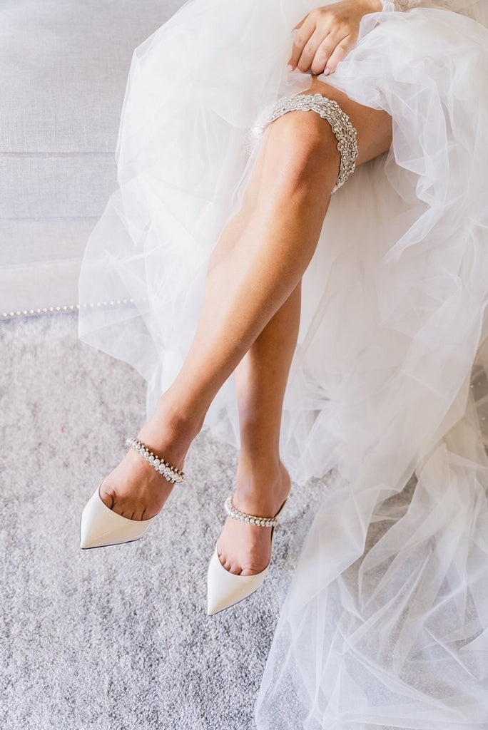 Real Wedding Garter Client Love: La Gartier Bride Daniela Suppa