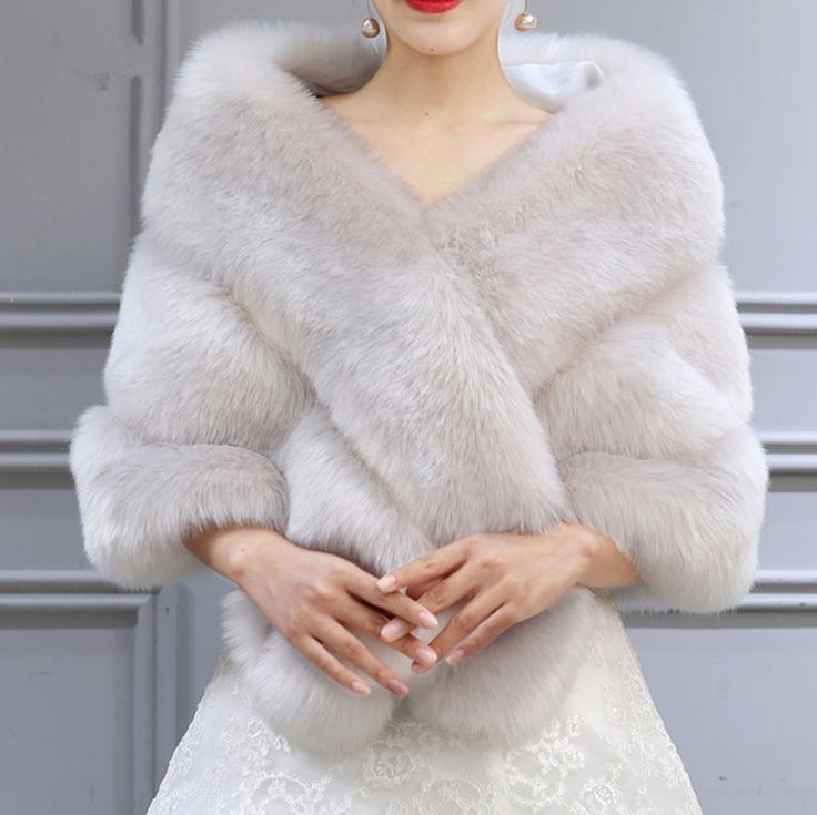 The 5 Best Faux Fur Shrugs and Shawls For Your Winter Wedding La Gartier Wedding Garters The 5 Best Faux Fur Shrugs and Shawls For Your Winter Wedding La Gartier Wedding Garters