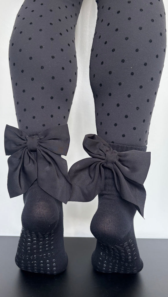 Back To Black Pilates Socks