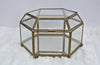 Six-Sided Vintage Glass Ring Box